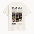 Koszulka Best Dad z własnymi zdjęciami