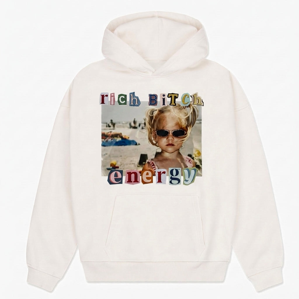 Bluza Rich Bitch z własnymi zdjęciami